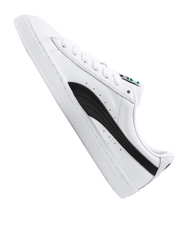 PUMA Basket Classic LFS Sneaker Weiss Schwarz F22 - weiss