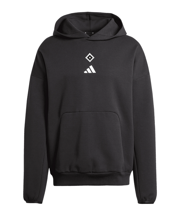 adidas Hamburger SV Hoody Nero - nero