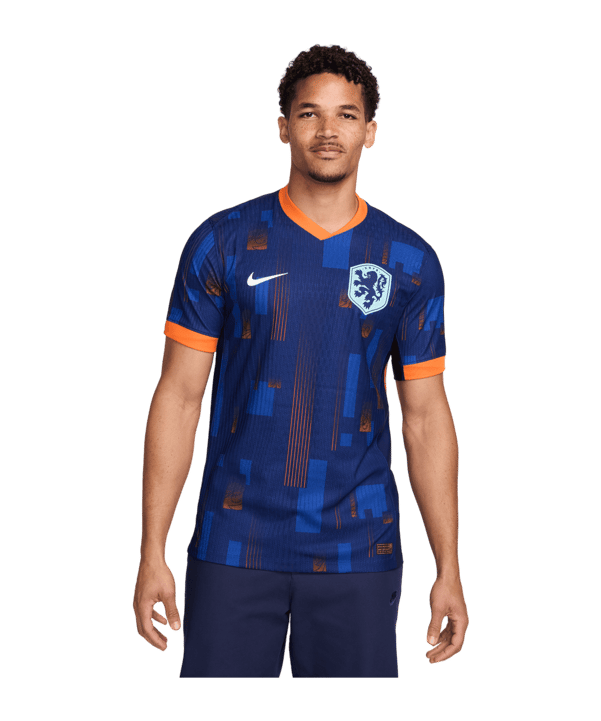 Nike Niederlande Auth. Trikot Away EM 2024 Blau F492 - blau