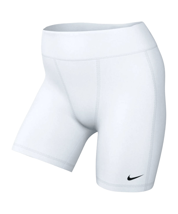 Nike Pro Leak Protections Short Damen Weiss F100 - weiss