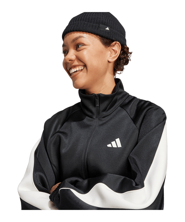 adidas Stadium Track Giacca Donna Nero - nero