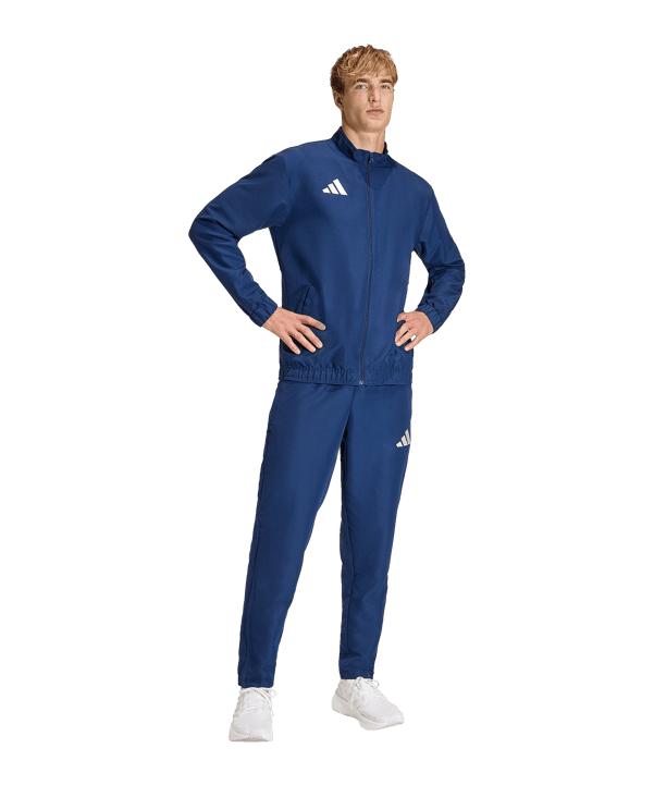 adidas Entrada 26 Präsentationshose Dunkelblau - weiss