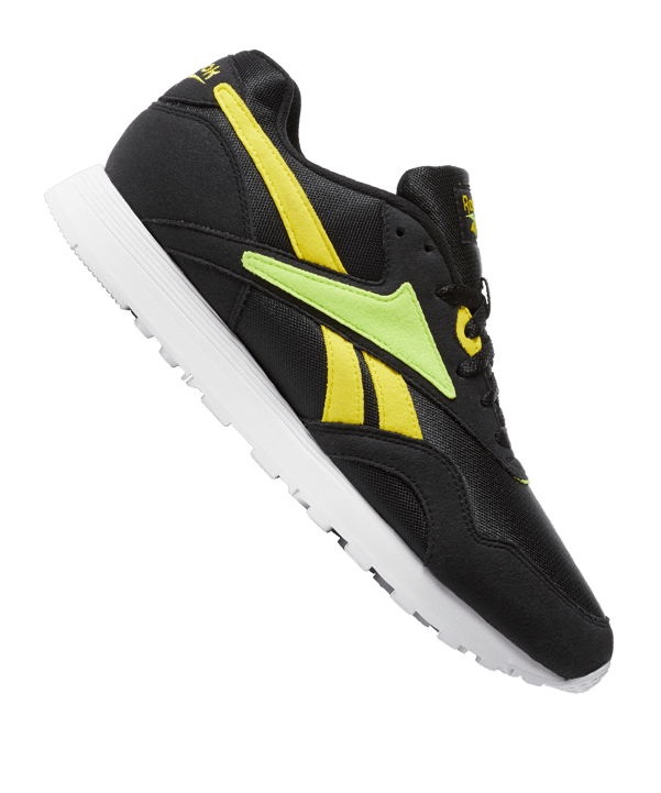 Reebok Rapide MU Sneaker Schwarz Gelb - schwarz
