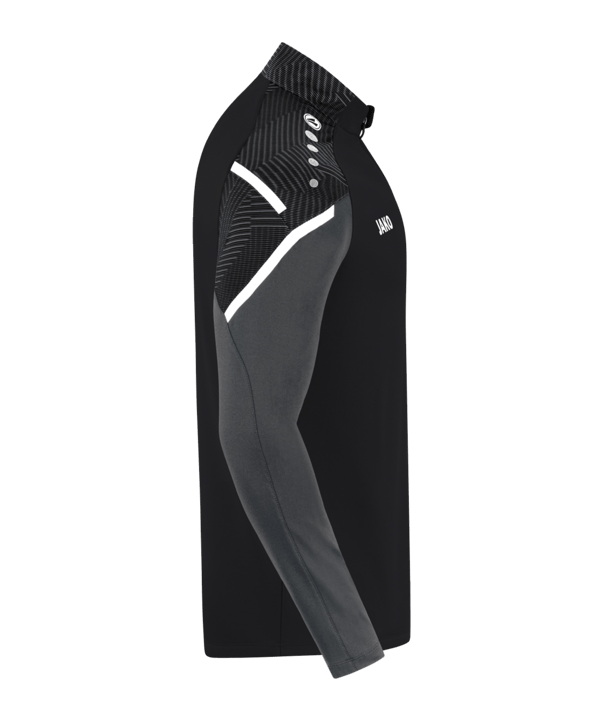 JAKO Men's Ziptop Performance, Black/Anthra Light, M - View #2
