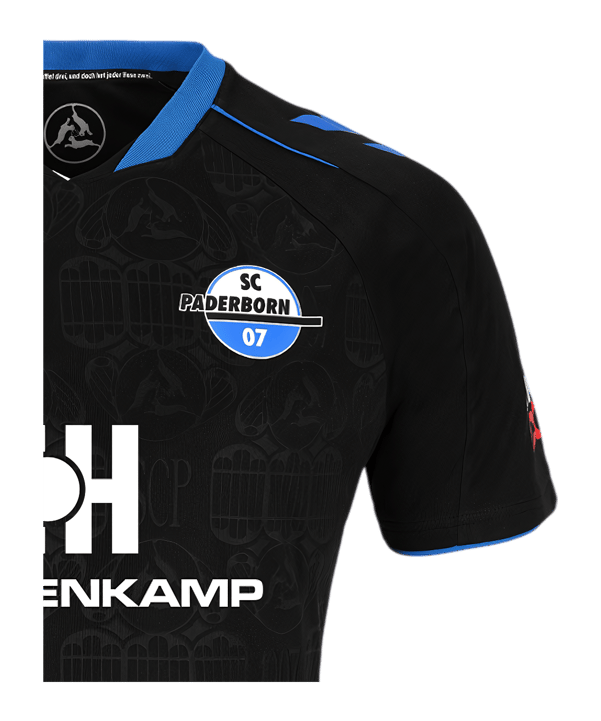 hummel SC Paderborn Trikot Home 2026/2027 Kids Schwarz F2001