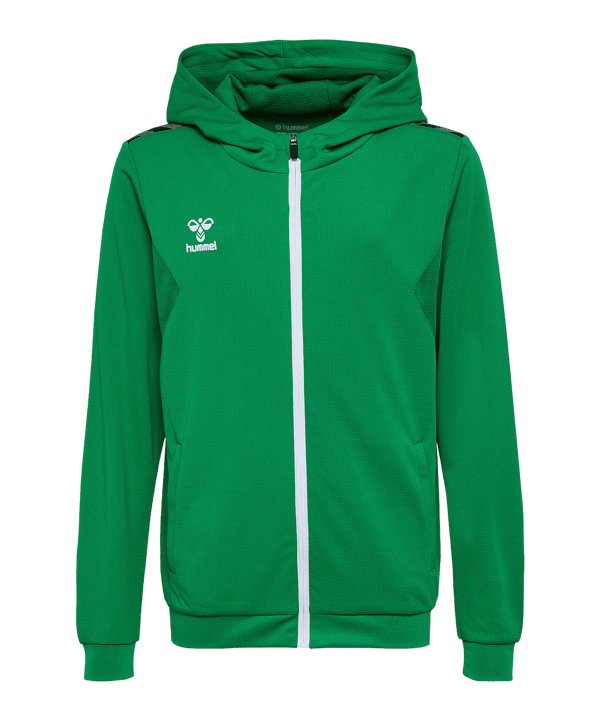 Hummel hmlAUTHENTIC Jacke Kids Grün F6235 - gruen