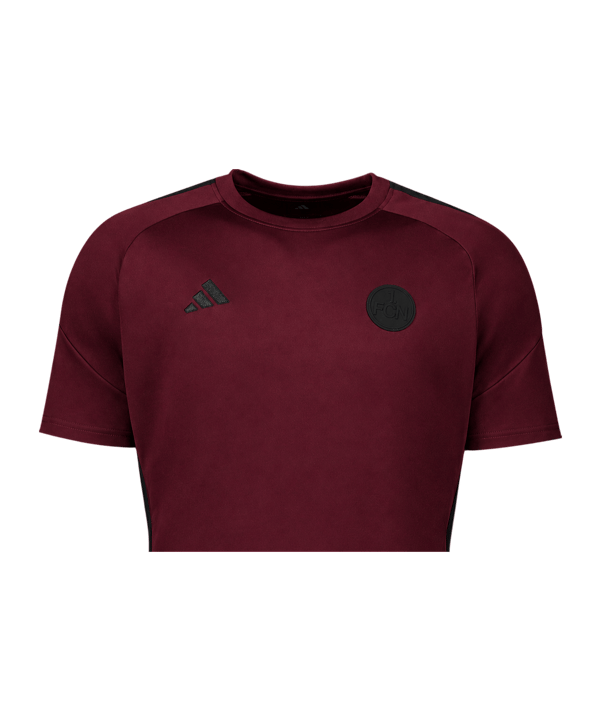 adidas 1. FC Nürnberg Sideline T-Shirt Rot - rot