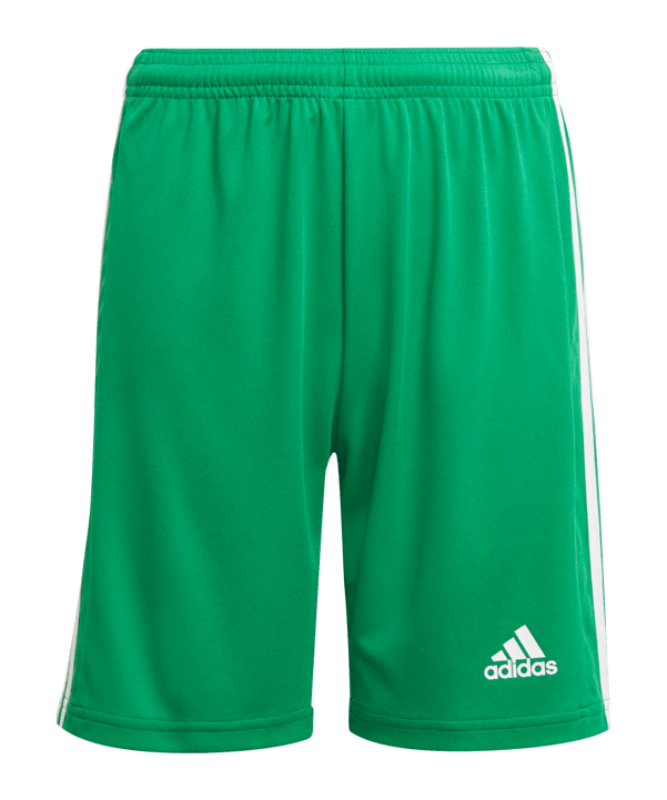 adidas Squadra 21 Short Kids Grün Weiss - gruen