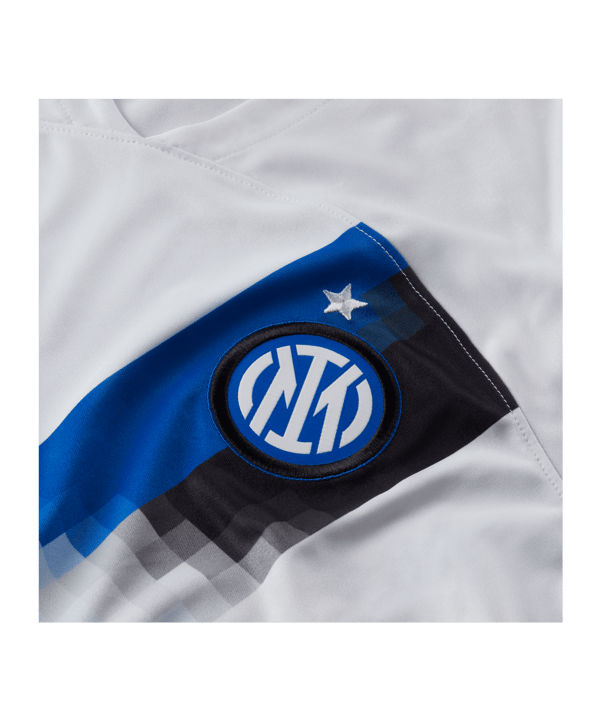 Nike Inter Mailand Trikot Away 2023/2024 Sponsor Kids Weiss F101 - weiss