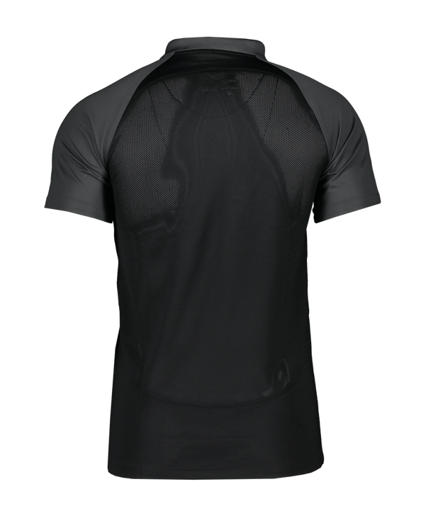 Nike Academy Pro Poloshirt Schwarz Grau F011 - schwarz