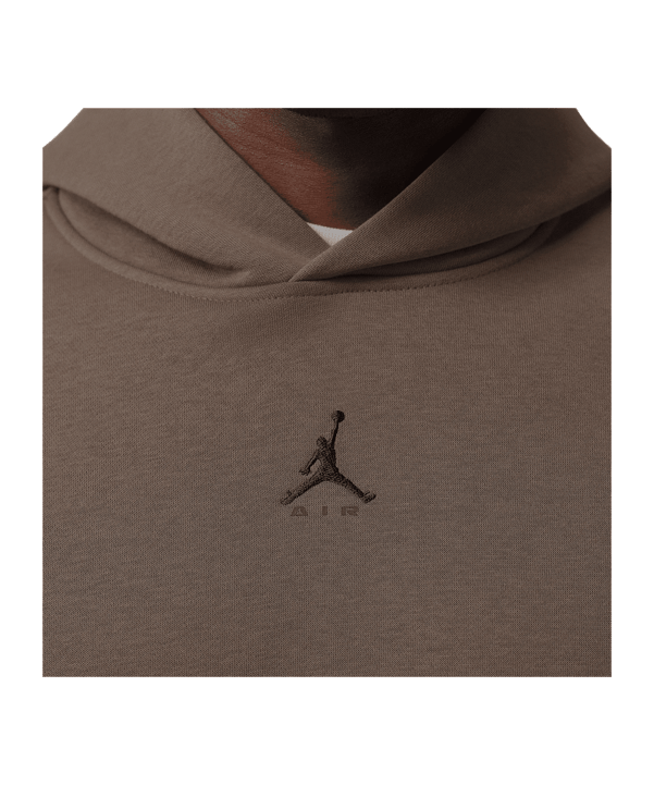 Jordan Brookyln Oversized Hoody Braun