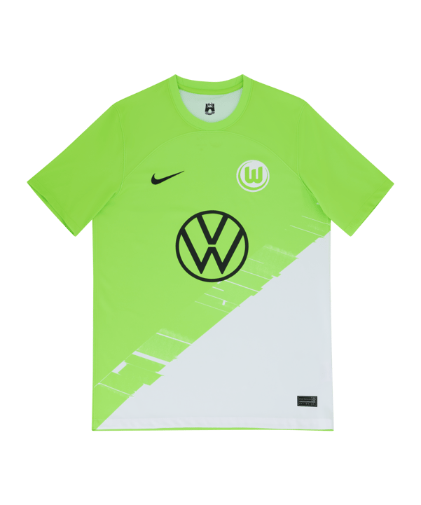 Nike VfL Wolfsburg Trikot Home 2023/2024 Grün F310 - gruen