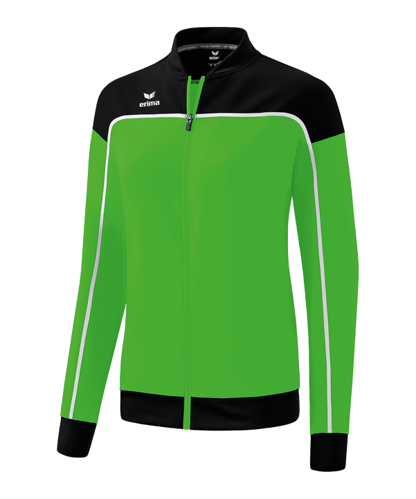 Erima Change by Präsentationsjacke Damen Grün Schwarz - gruen