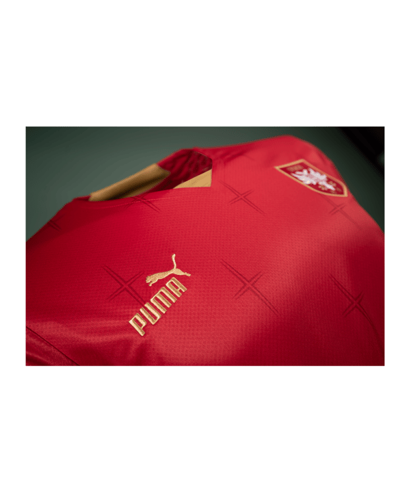PUMA Serbien Trikot Home WM 2022 Rot F01 - rot