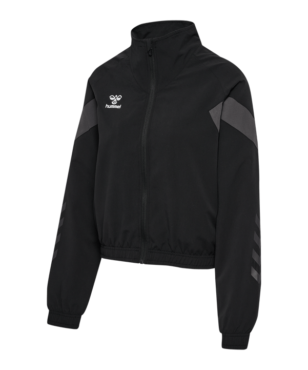 Hummel TRAVEL Trainingsjacke Damen Schwarz F2001 - schwarz