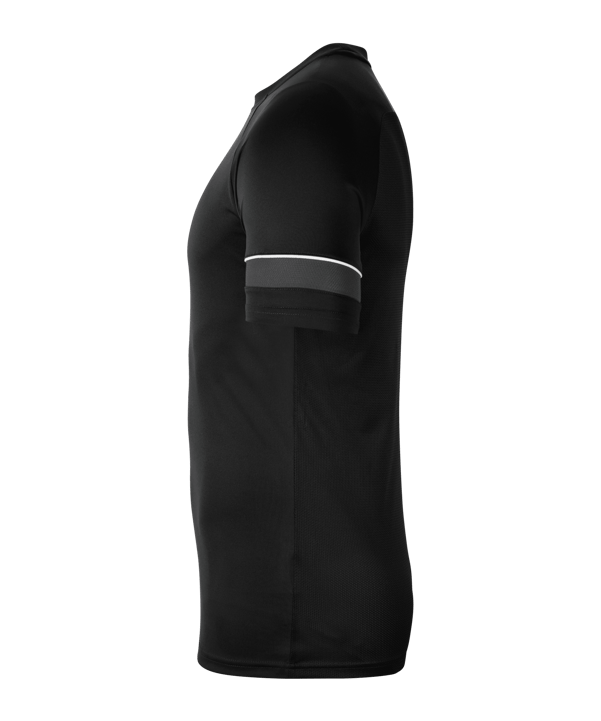 Nike Academy 21 T-Shirt Schwarz Weiss F014 - schwarz