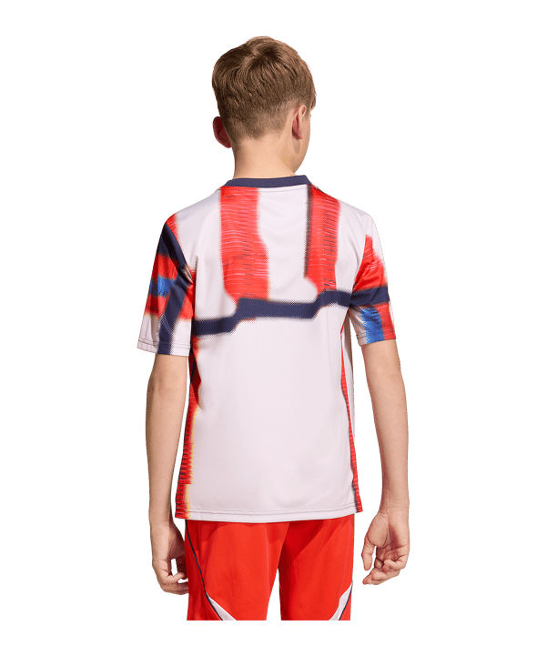 adidas FC Bayern München Prematch T-Shirt 2025/2026 Kids Blau - blau