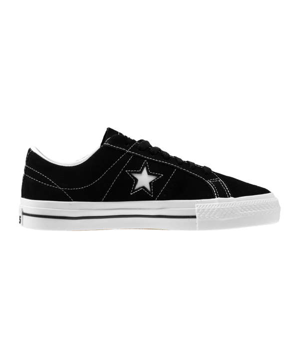 Converse One Star Pro Ox Schwarz - schwarz