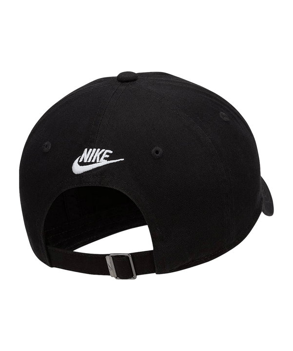 Nike Unstructured Cap Schwarz Weiss F010 - schwarz