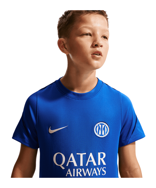 Nike Inter Mailand Trainingsshirt Kids Blau F439