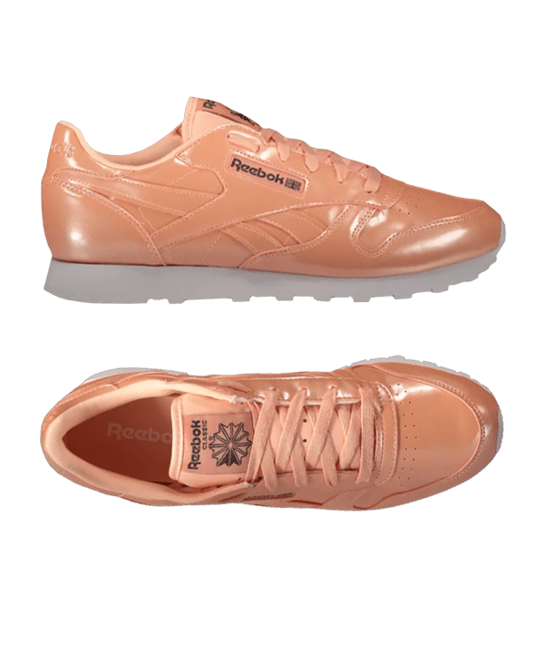 Reebok Classic Leather PP Sneaker Damen Rosa - weiss