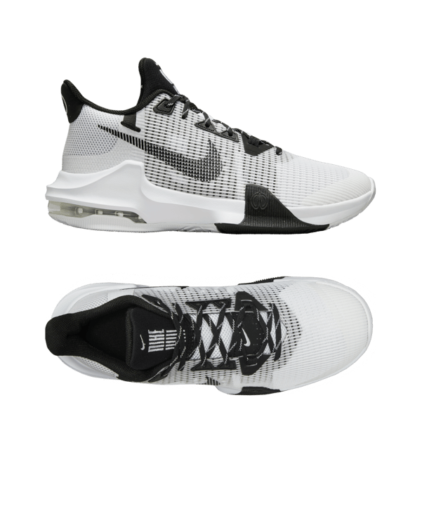 Nike Air Max Impact 3 Weiss Schwarz F100 - weiss