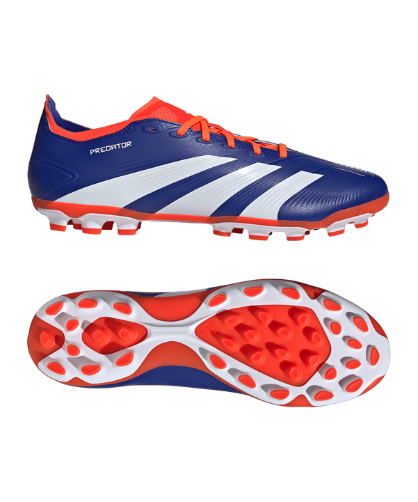 adidas Predator League 2G/3G AG Advancement Blau Weiss - blau