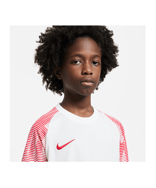 Nike Academy Trikot Kids Weiss Rot F100 - weiss
