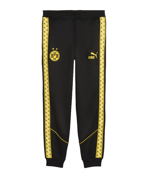 PUMA Borussia Dortmund KING Anthem Hose Schwarz F07 - schwarz