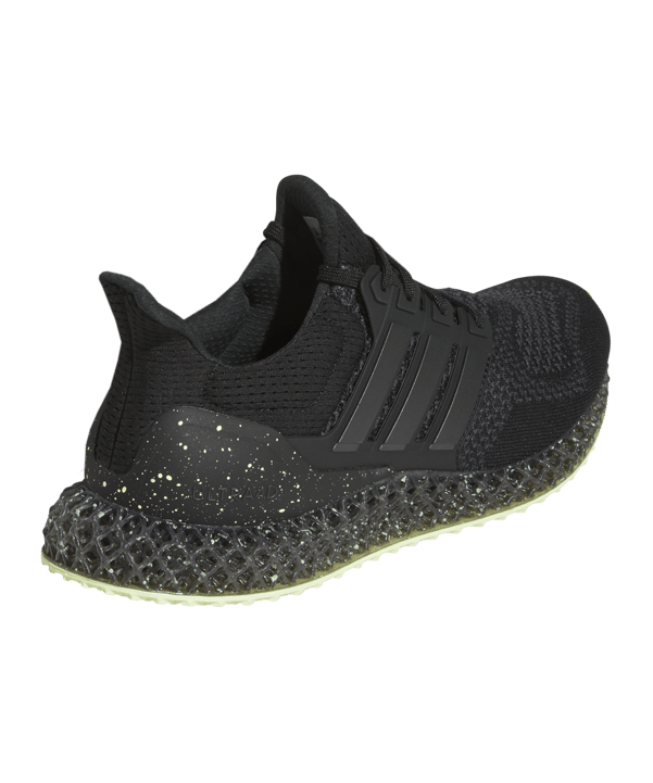 adidas Ultra 4D Schwarz Schwarz Laufschuh - schwarz