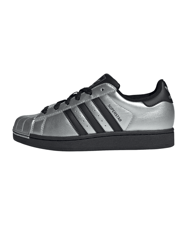 adidas Superstar II Damen Silber - silber