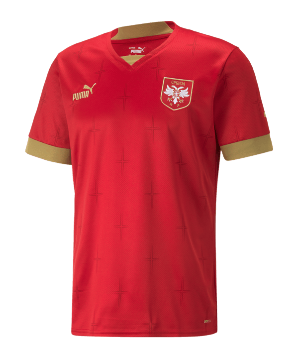 PUMA Serbien Trikot Home WM 2022 Rot F01 - rot