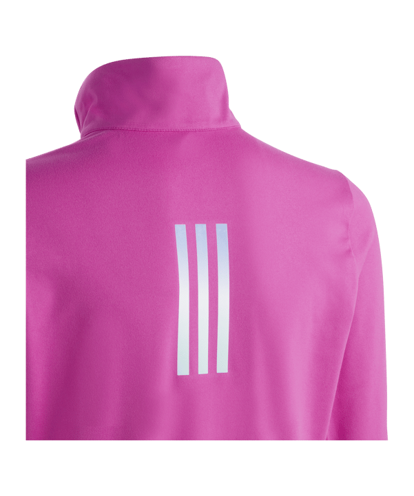 adidas AEROREADY Half-Zip Long Sleeve Tee Pink - rosa