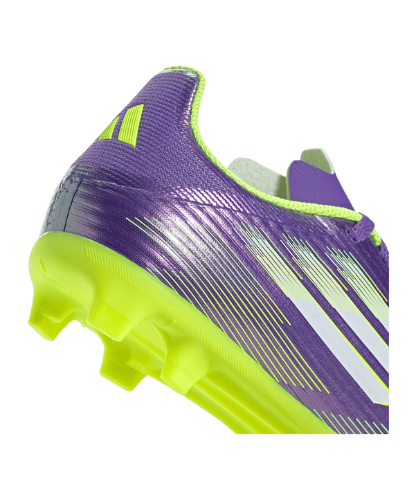 adidas F50 League FG/MG Radiant Blaze Kids Lila - lila