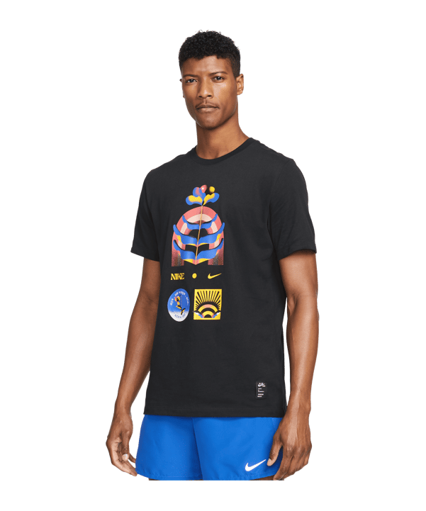Nike A.I.R T-Shirt Schwarz F010 - schwarz