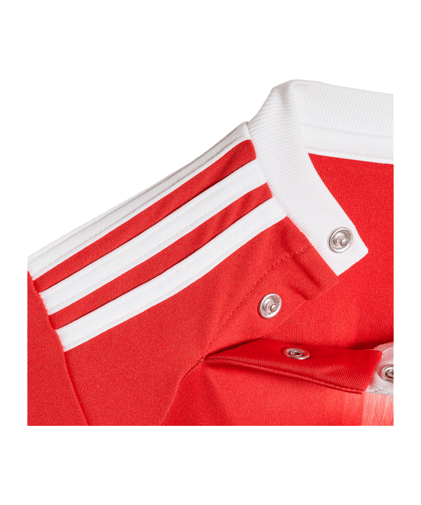 adidas FC Bayern München Baby Trikot Set Home 2025/2026 Kids Rot - rot