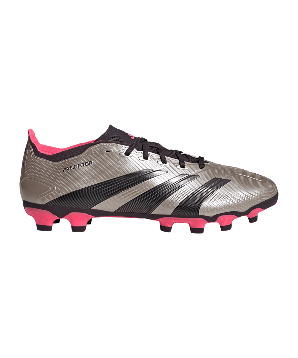 adidas Predator League MG Vivid Horizon Grau Pink - grau