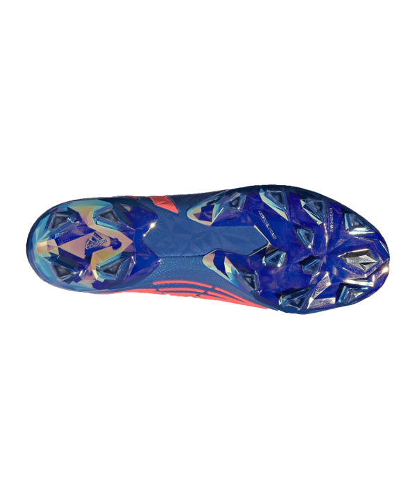 adidas Predator EDGE+ AG Sapphire Edge Blau Rot - blau