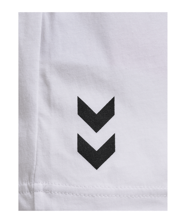 Hummel Court Cotton T-Shirt Weiss F9001 - weiss