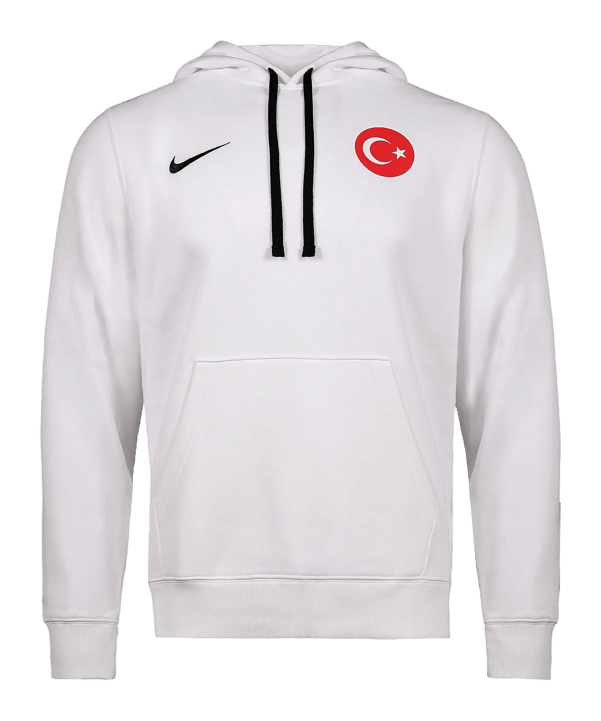 Nike TFF Turchia Collage Hoody Bianco Ctffib1222collageweiss - bianco