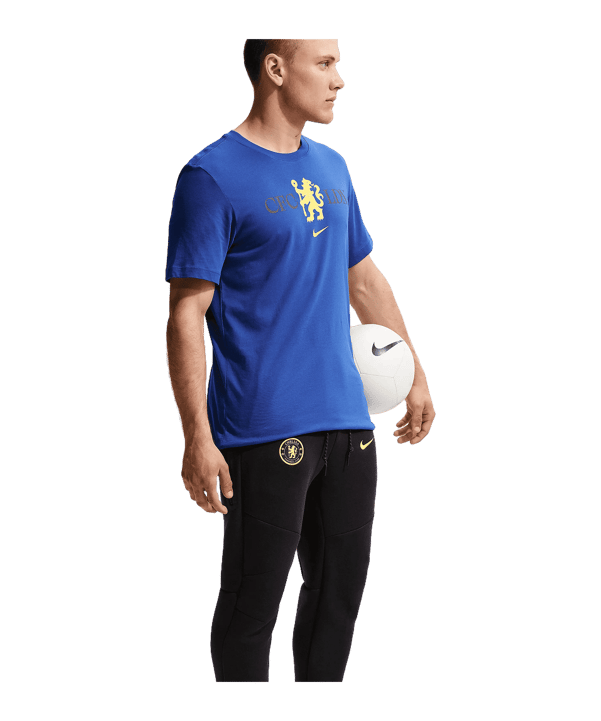 Nike FC Chelsea London Tech Fleece Jogginghose Blau F426 - blau