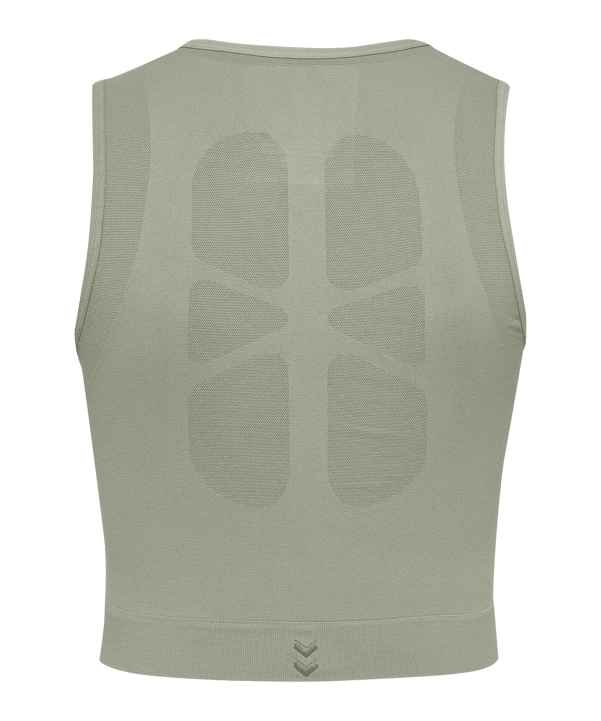 Hummel Hiit Seamless T-Shirt Damen Grün F6092 - gruen