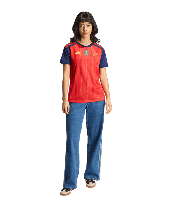 adidas RFEF Spanje Winner Shirt Home 2026 Dames Rood - rood