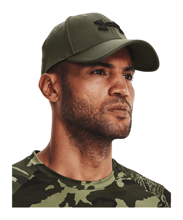Under Armour Blitzing Low STR Cap Grün F390 - gruen