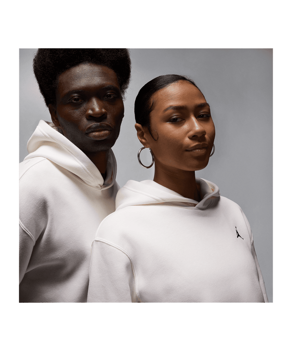 Jordan Brooklyn Hoody Weiß F133 - weiss