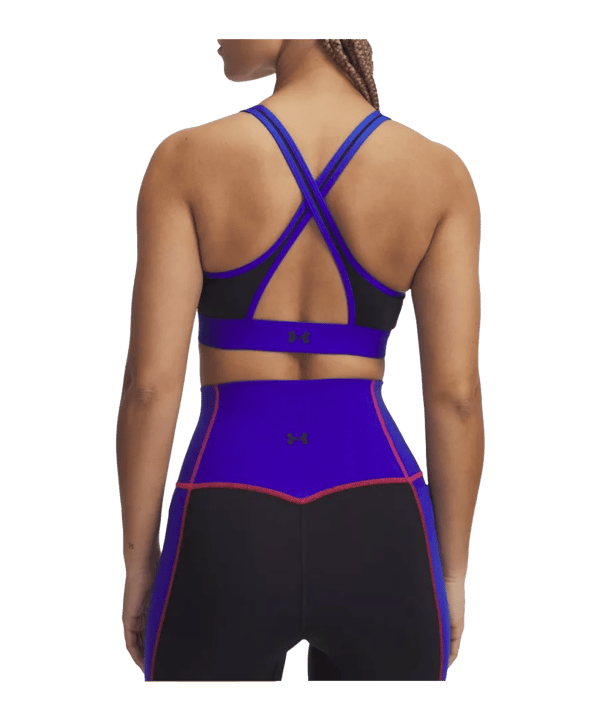Under Armour Project Rock Sport-BH Damen Schwarz F001 - schwarz