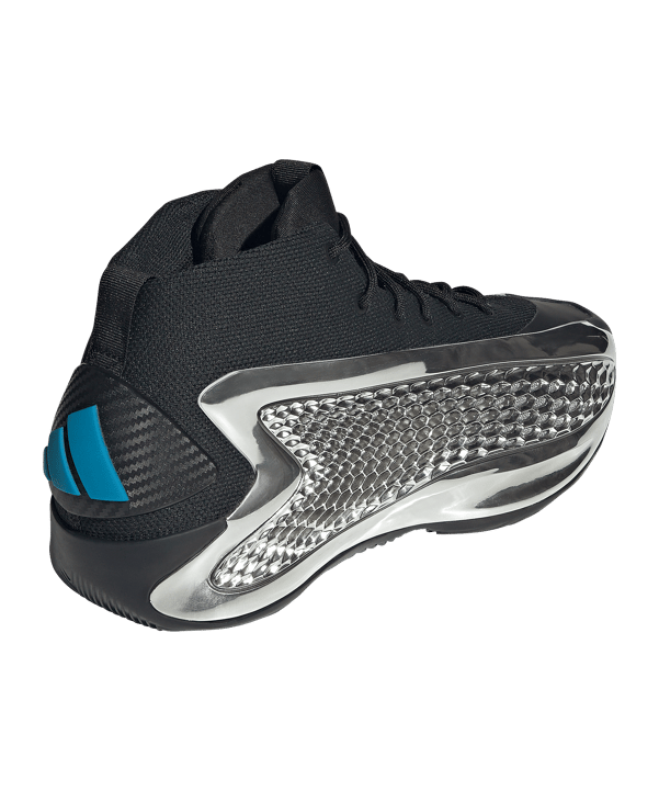 adidas Anthony Edwards 1 Schwarz - schwarz