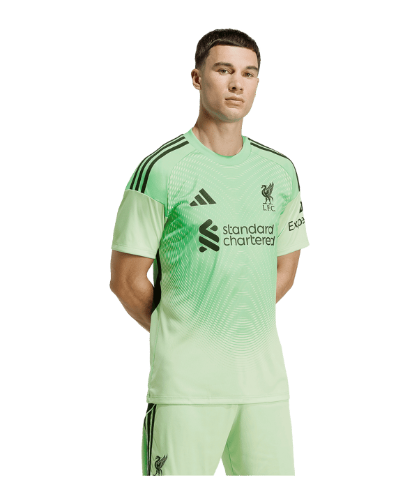 adidas FC Liverpool Torwarttrikot 2025/2026 Grün - gruen