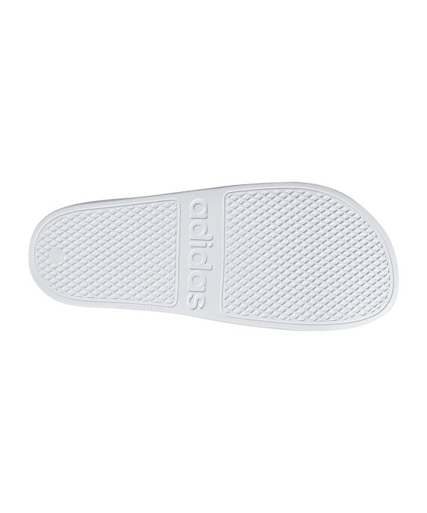 adidas Adilette Aqua Badelatsche Weiss - weiss