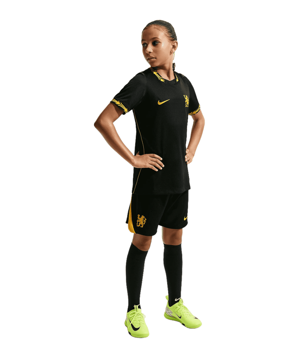 Nike FC Chelsea London Short Away 2026/2027 Kids Schwarz F010 - schwarz